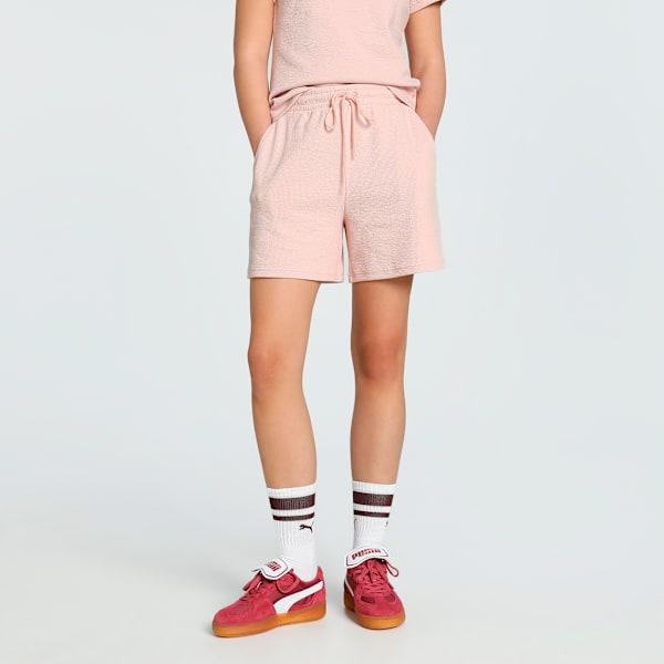 HER Women's 5" High-Waist Shorts, Rose Quartz, extralarge-IND